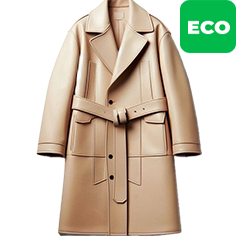 Экочистка пальто из натуральной кожи или замши